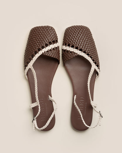 Hereu RONDAIA - Woven Asymmetrical Sandal