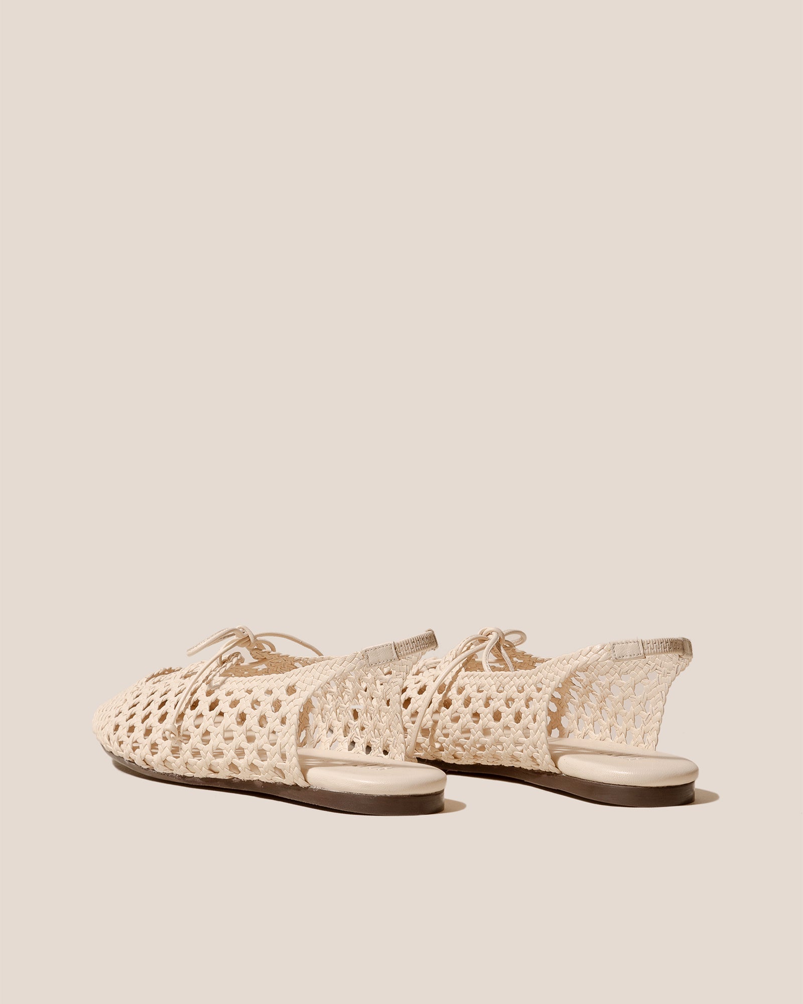 Hereu SARDANA - Lace-up Woven Slingback Sandal