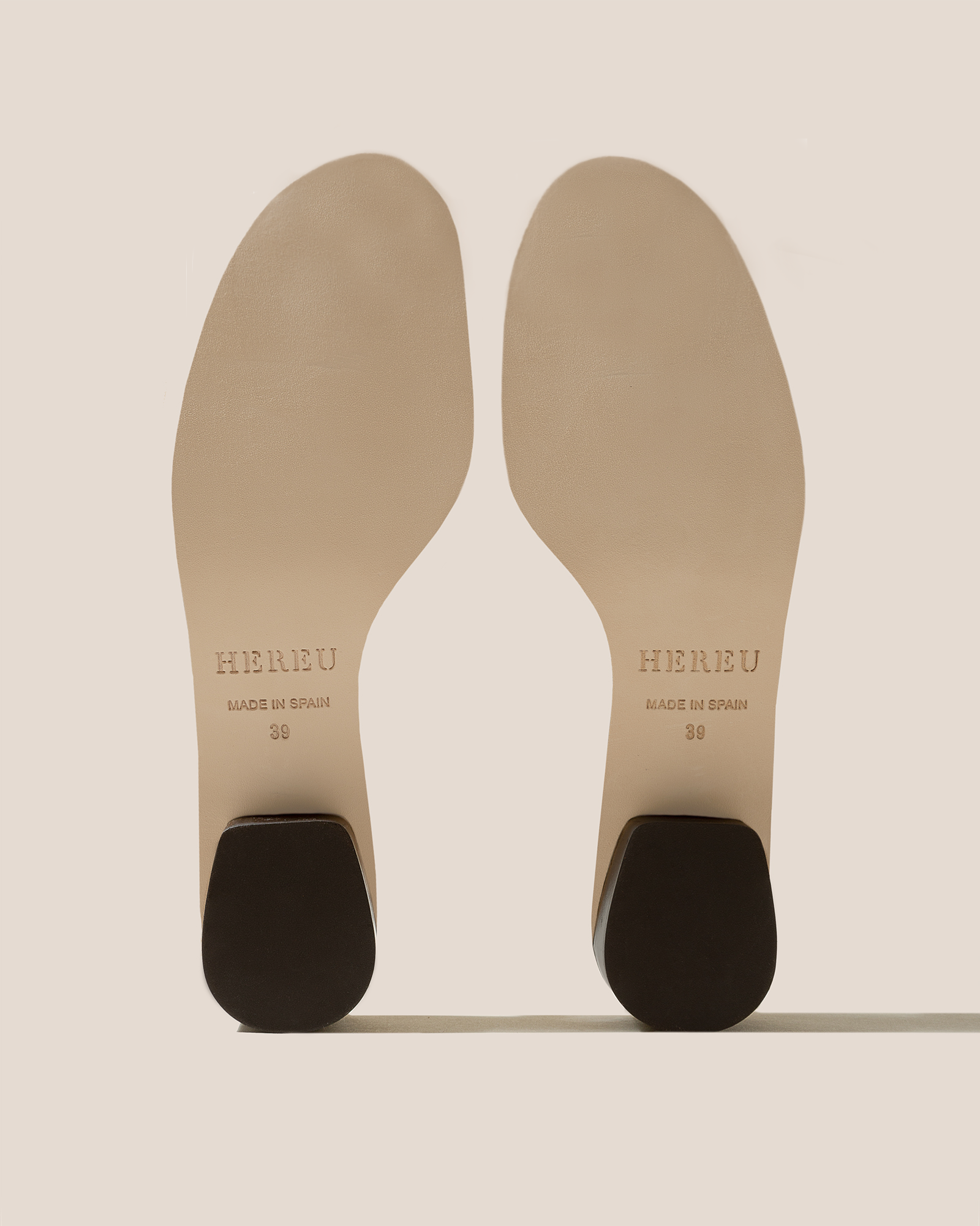 Hereu GABIA - Heeled Woven T-bar Sandal