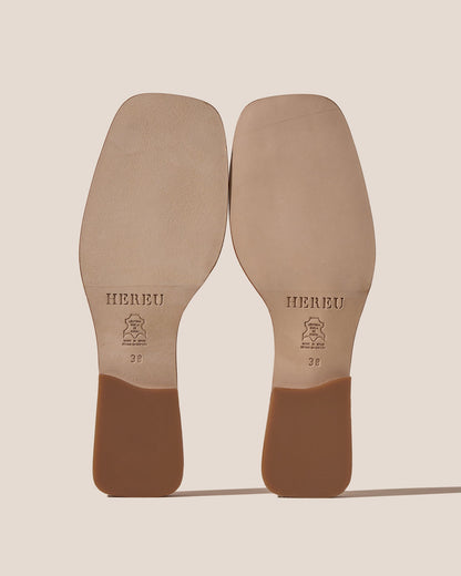 Hereu ADRATA - Woven Square-Toe Sandal