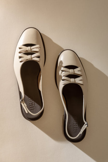 Hereu FEMENIA - Slingback Bow-detail Sandal