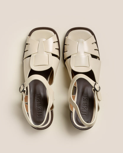 Hereu ANCORA SQUARED HEELED - Open-Toe Fisherman Sandal