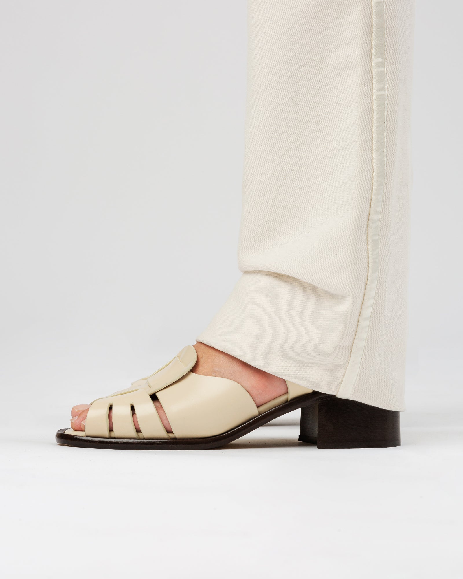 Hereu ANCORA SQUARED HEELED - Open-Toe Fisherman Sandal