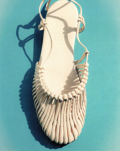 Hereu MANTERA - Round-Toe Knotted Sandal