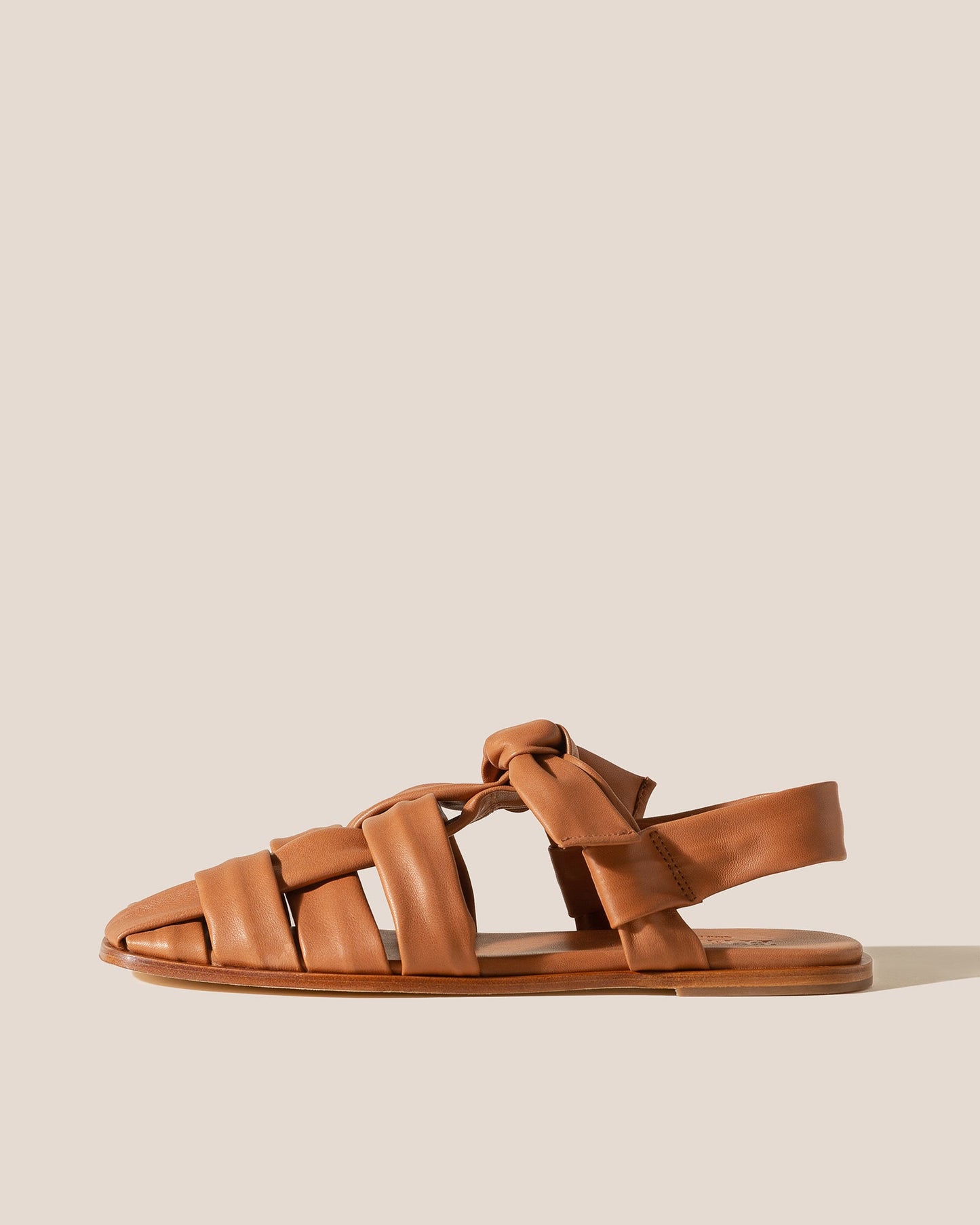 Hereu BENA - Interwoven Knotted T-bar Sandal