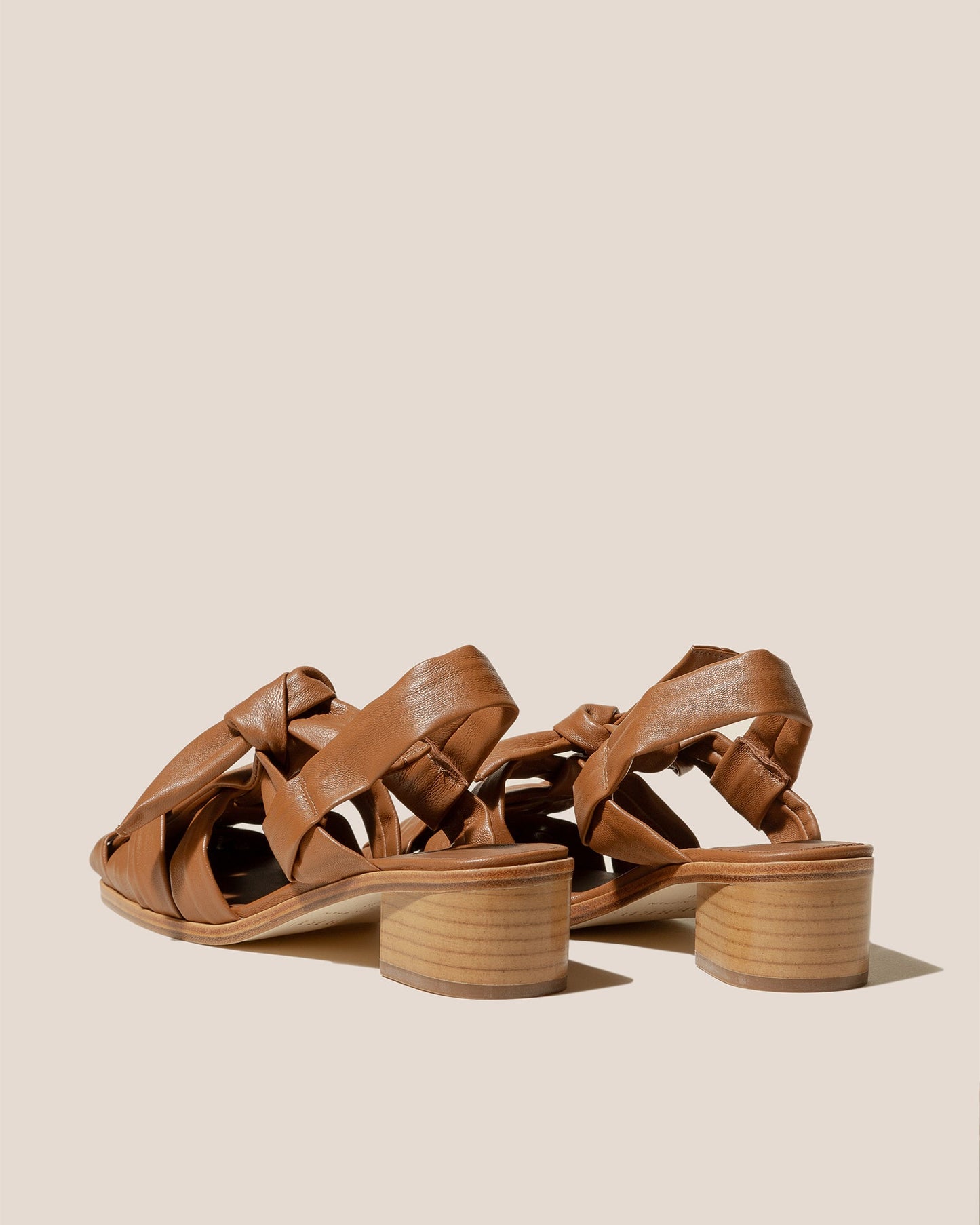 Hereu BENA HEELED - Interwoven Knotted T-bar Heeled Sandal