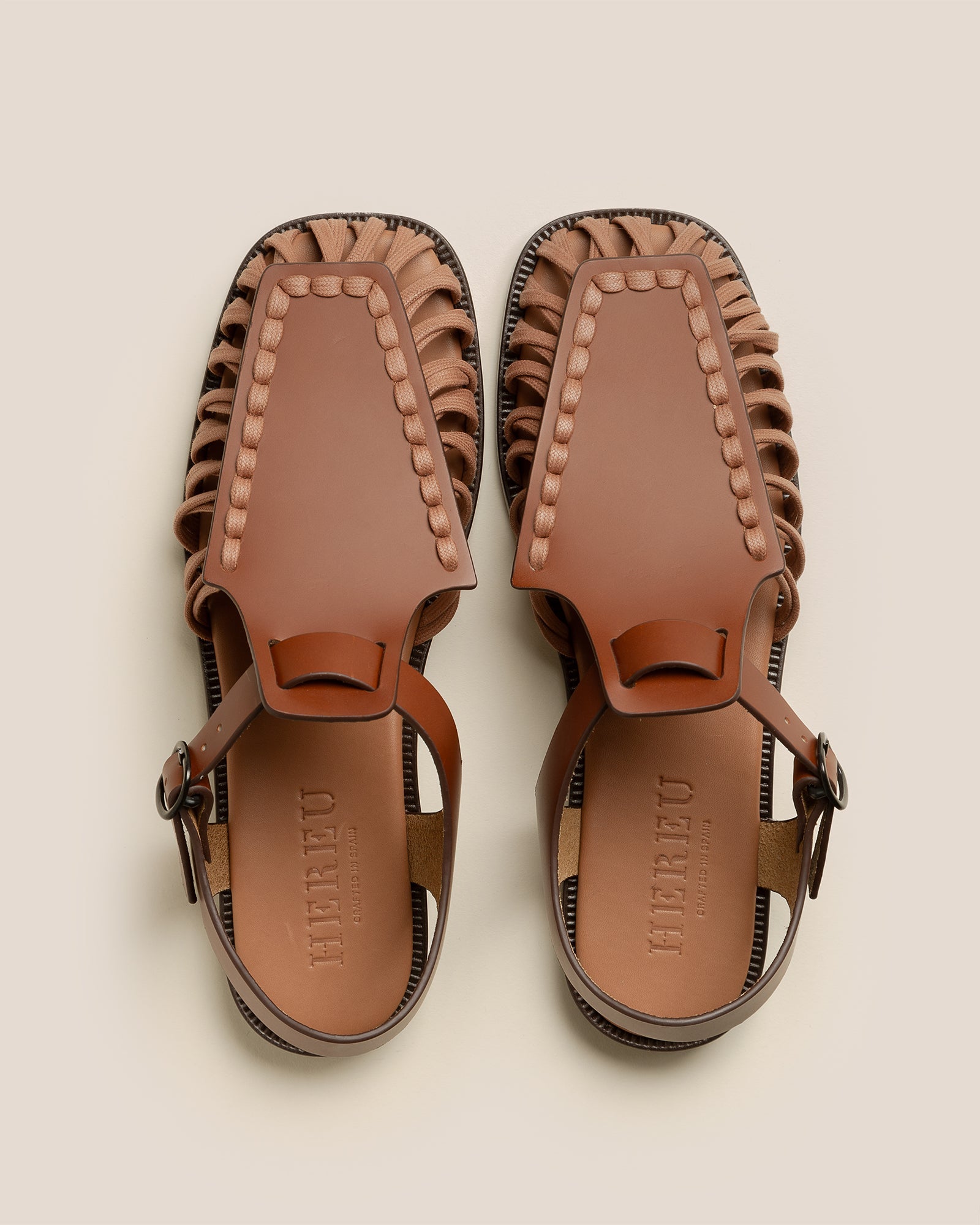 Hereu ALARO - Square-Toe T-bar Sandal