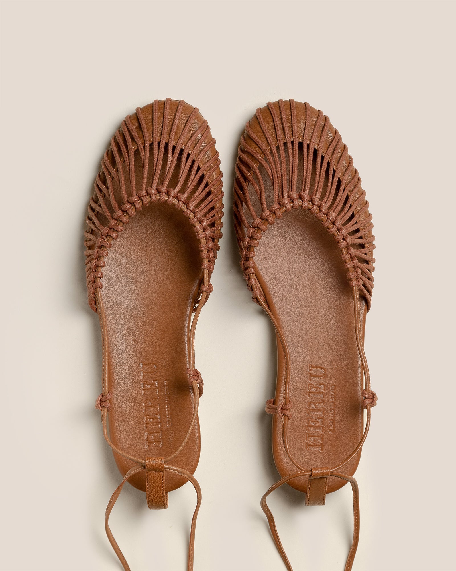 Hereu MANTERA - Round-Toe Knotted Sandal