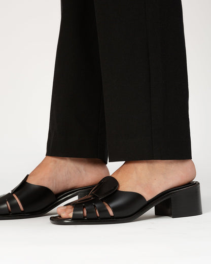 Hereu ANCORA SQUARED HEELED SLIDE - Heeled Fisherman Slide