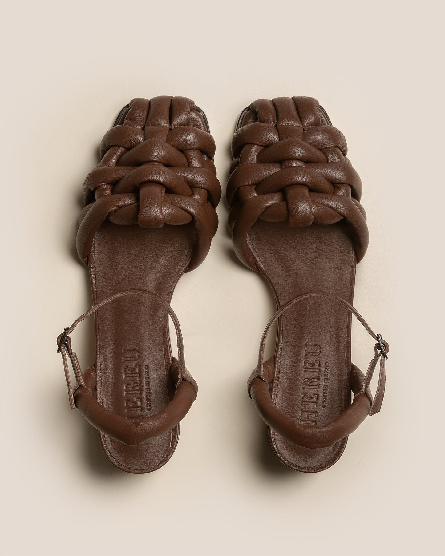 Hereu CABERSA HEELED - Padded Fisherman Sandal