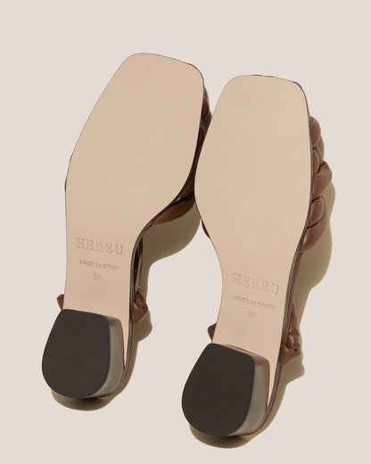 Hereu CABERSA HEELED - Padded Fisherman Sandal