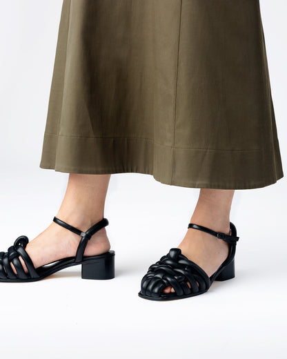 Hereu CABERSA HEELED - Padded Fisherman Sandal