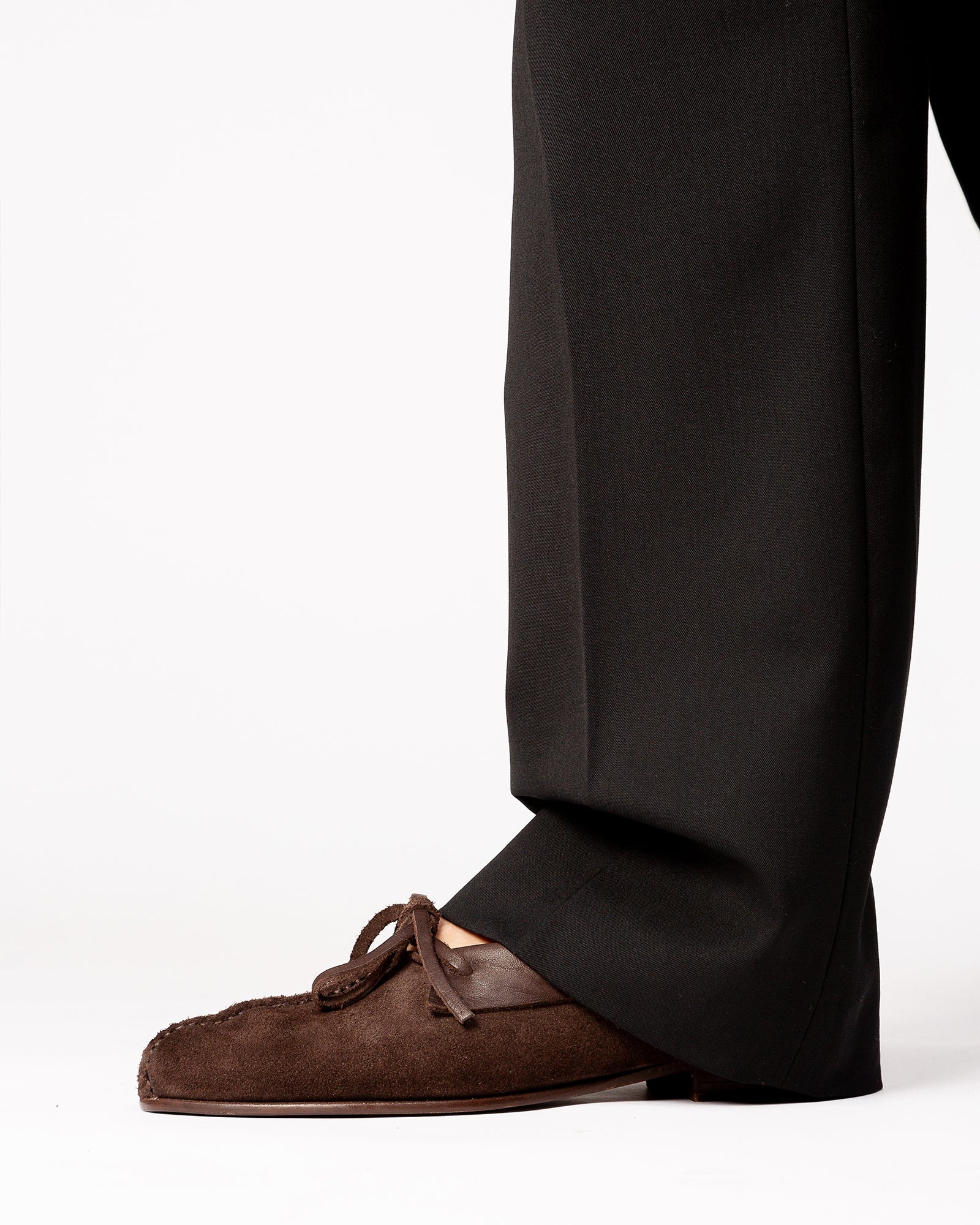 Hereu TILLA SUEDE - Deconstructed Suede Babouche