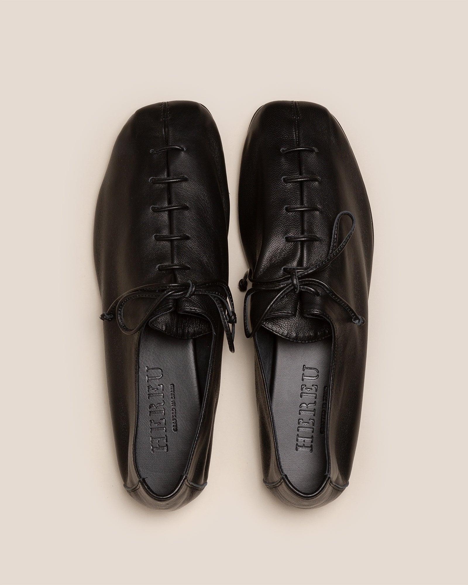 Hereu PLEGADA SHINY - Deconstructed Lace-up Shoe