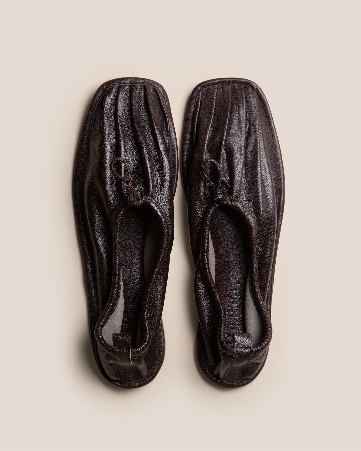 Hereu PUNTERA SUPPLE SHINY - Pleated-Toe Pump