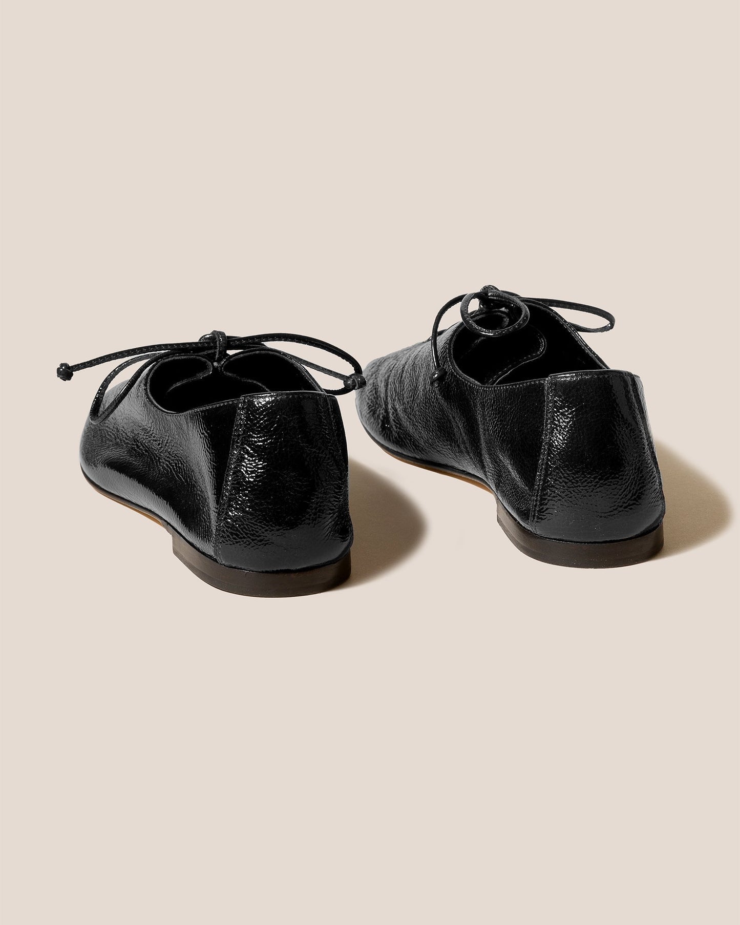 Hereu PLEGADA CRINKLED GLOSSY - Deconstructed Lace-up Shoe