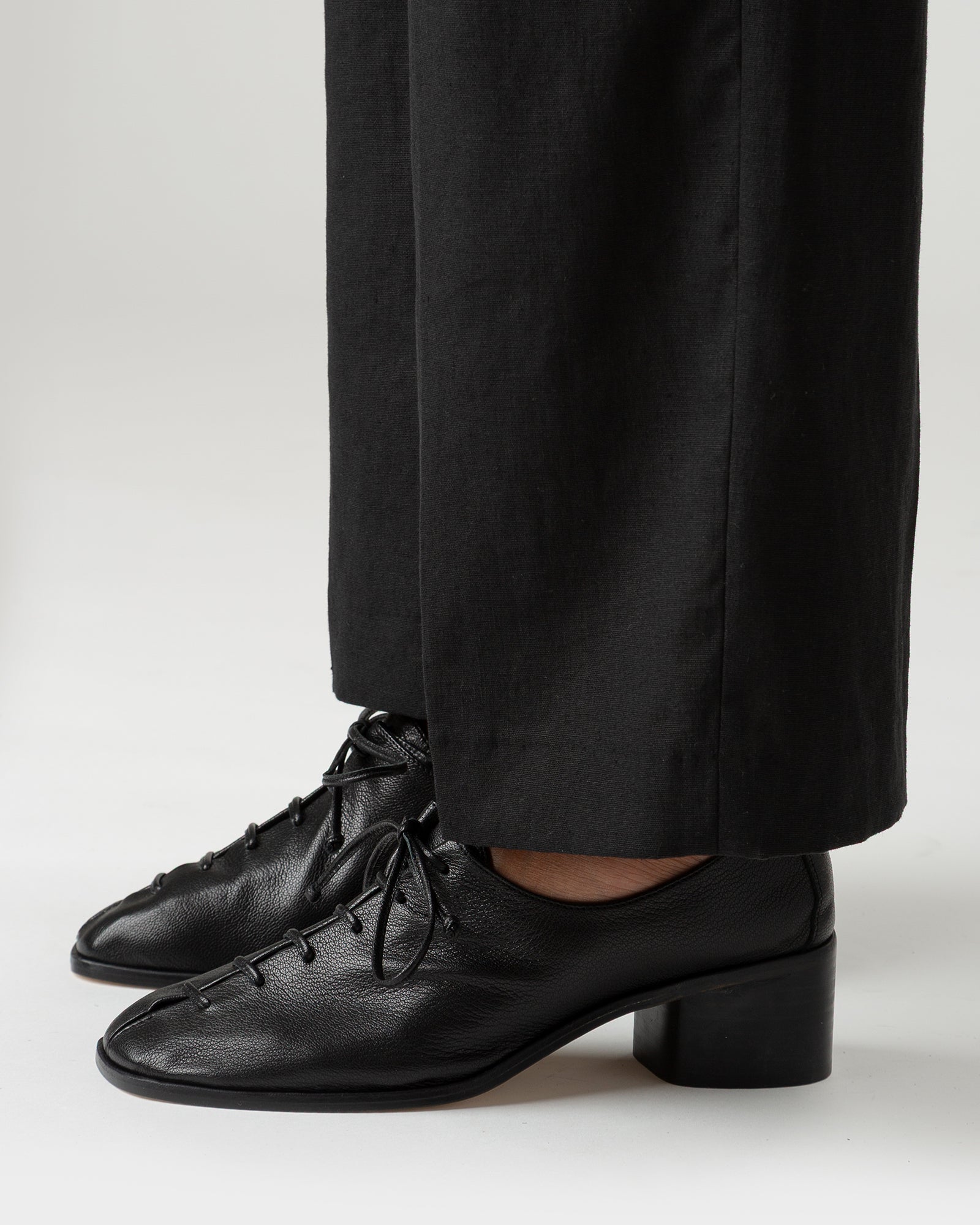 Hereu PLEGADA HEELED - Deconstructed Lace-up Shoe