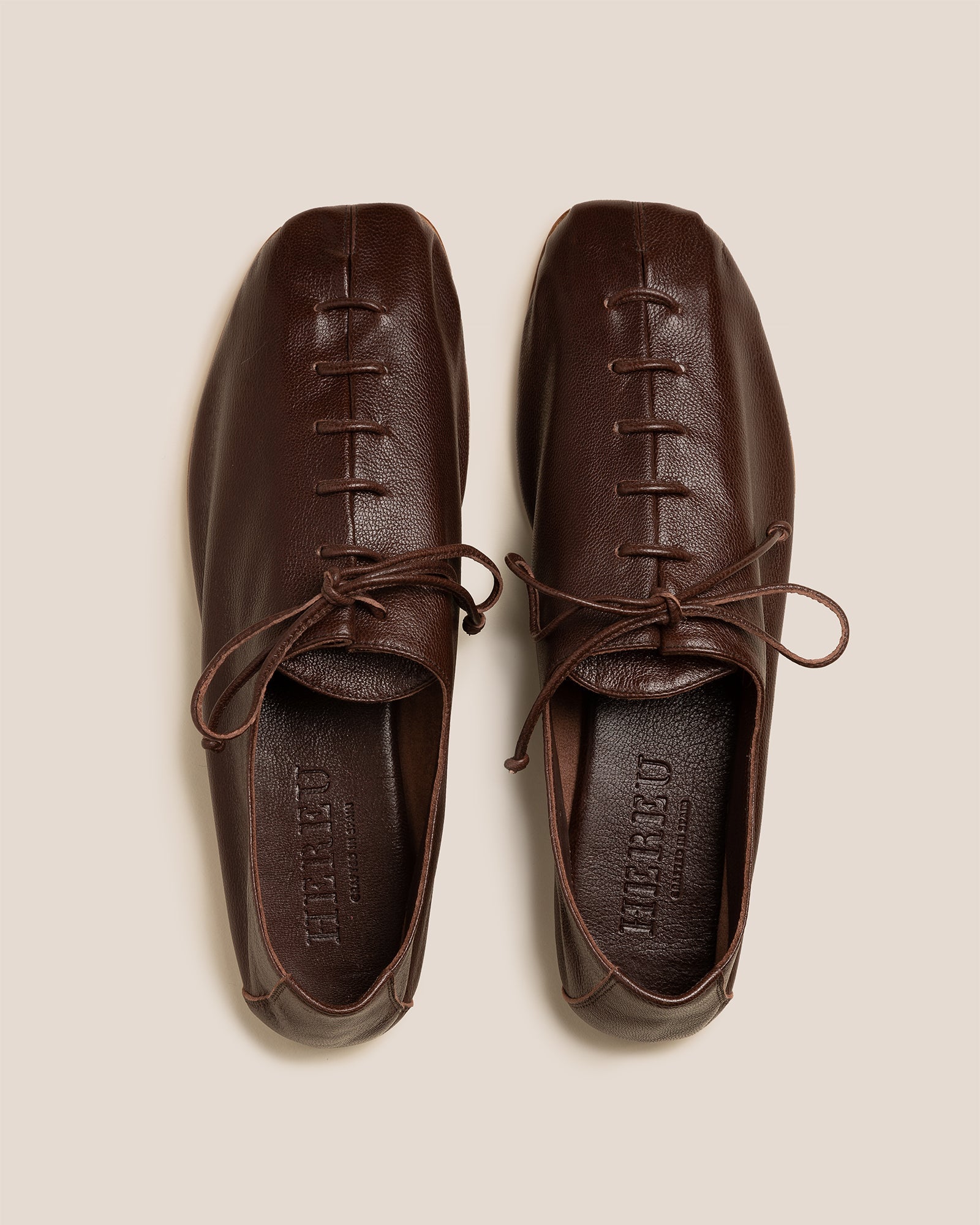 Hereu PLEGADA SHINY - Deconstructed Lace-up Shoe