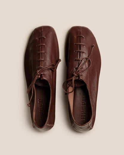 Hereu PLEGADA SHINY - Deconstructed Lace-up Shoe