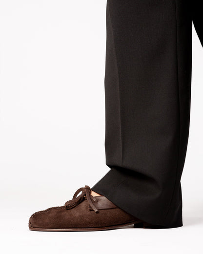Hereu TILLA SUEDE - Deconstructed Suede Babouche