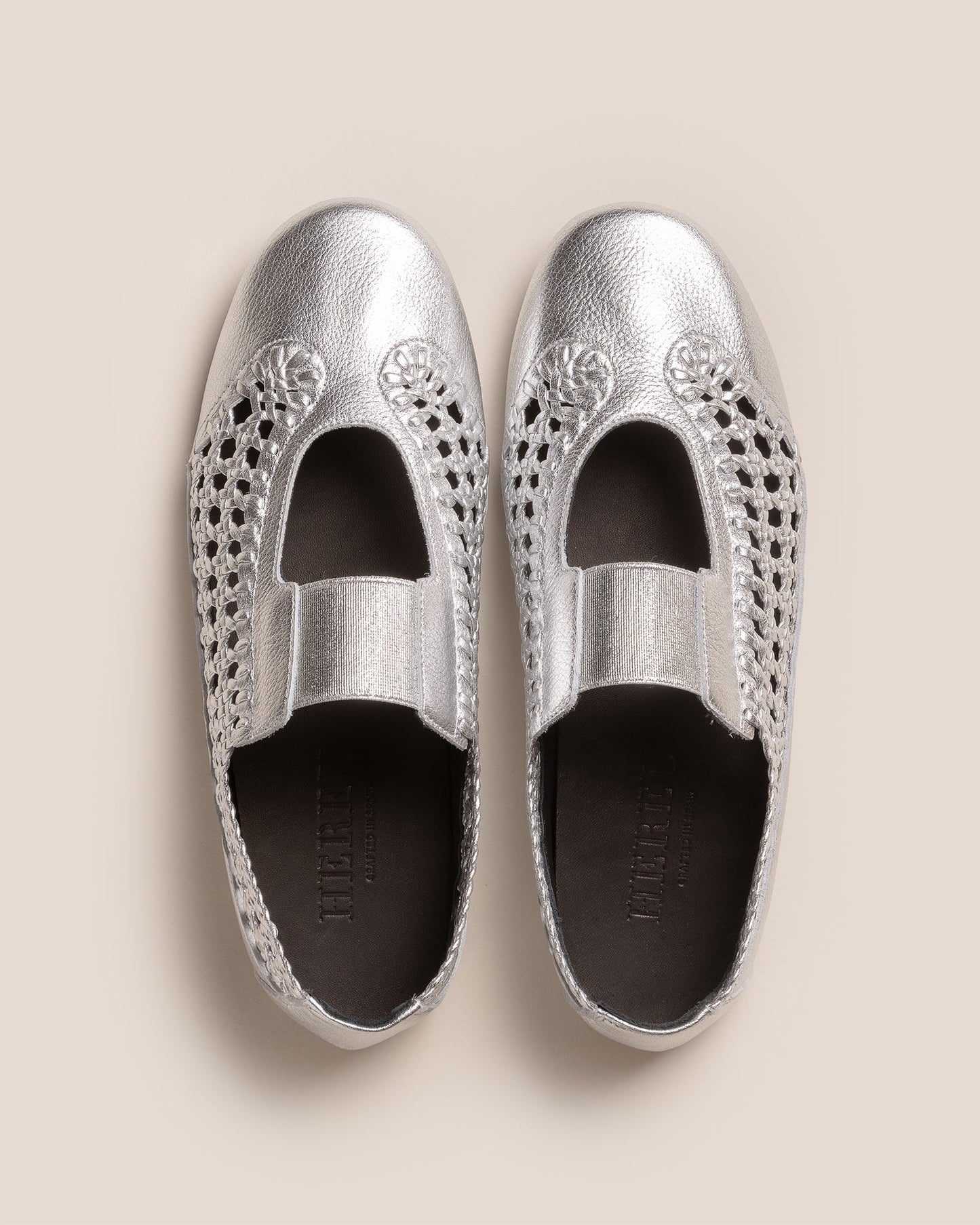 Hereu ESPORTIU MARY JANE WOVEN METALLIC - Sporty Mary Jane Shoe