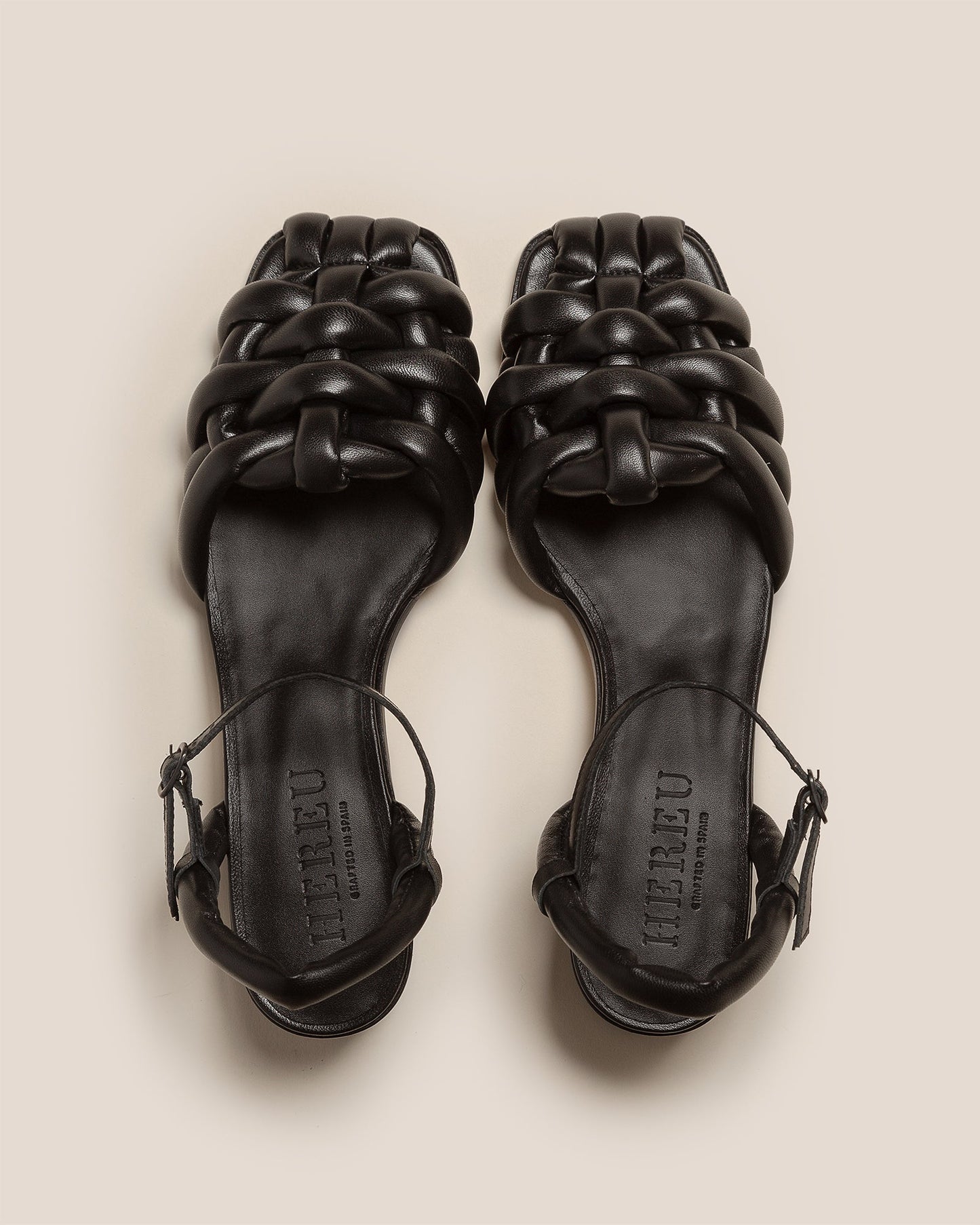 Hereu CABERSA HEELED - Padded Fisherman Sandal