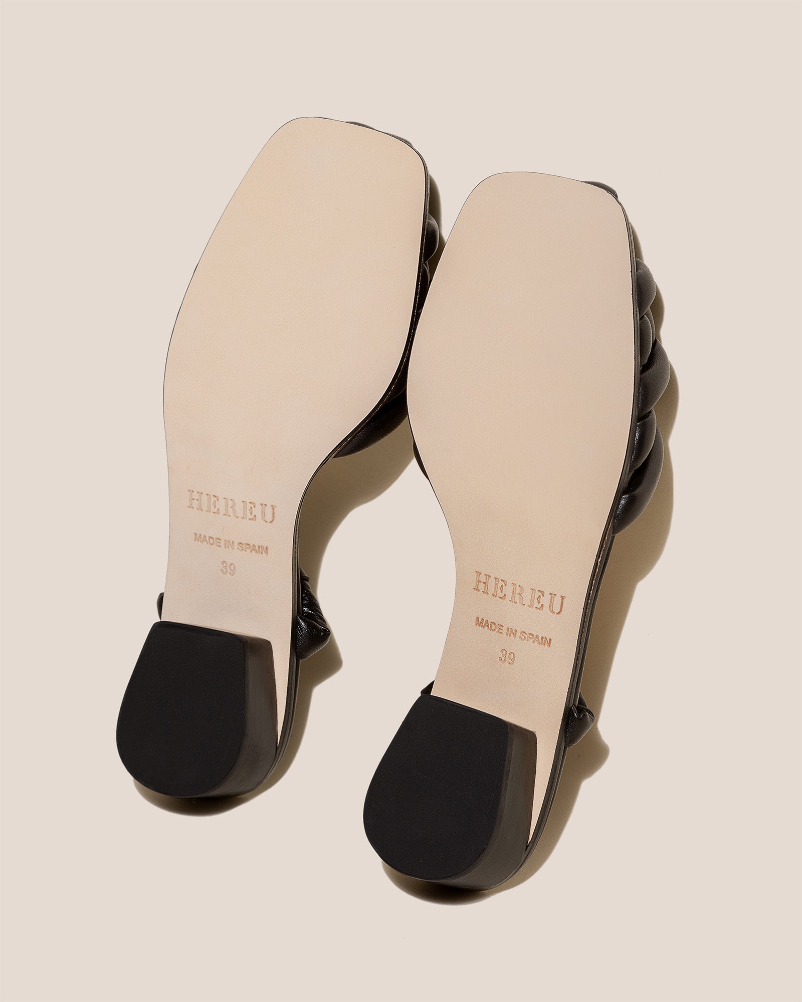 Hereu CABERSA HEELED - Padded Fisherman Sandal