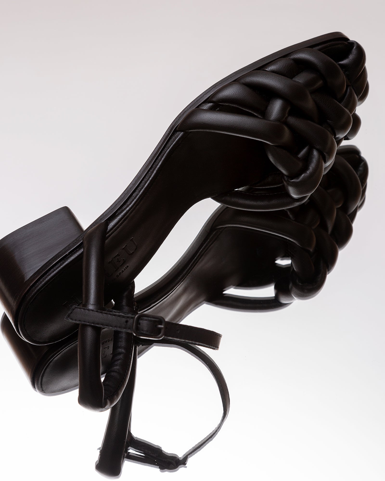 Hereu CABERSA HEELED - Padded Fisherman Sandal