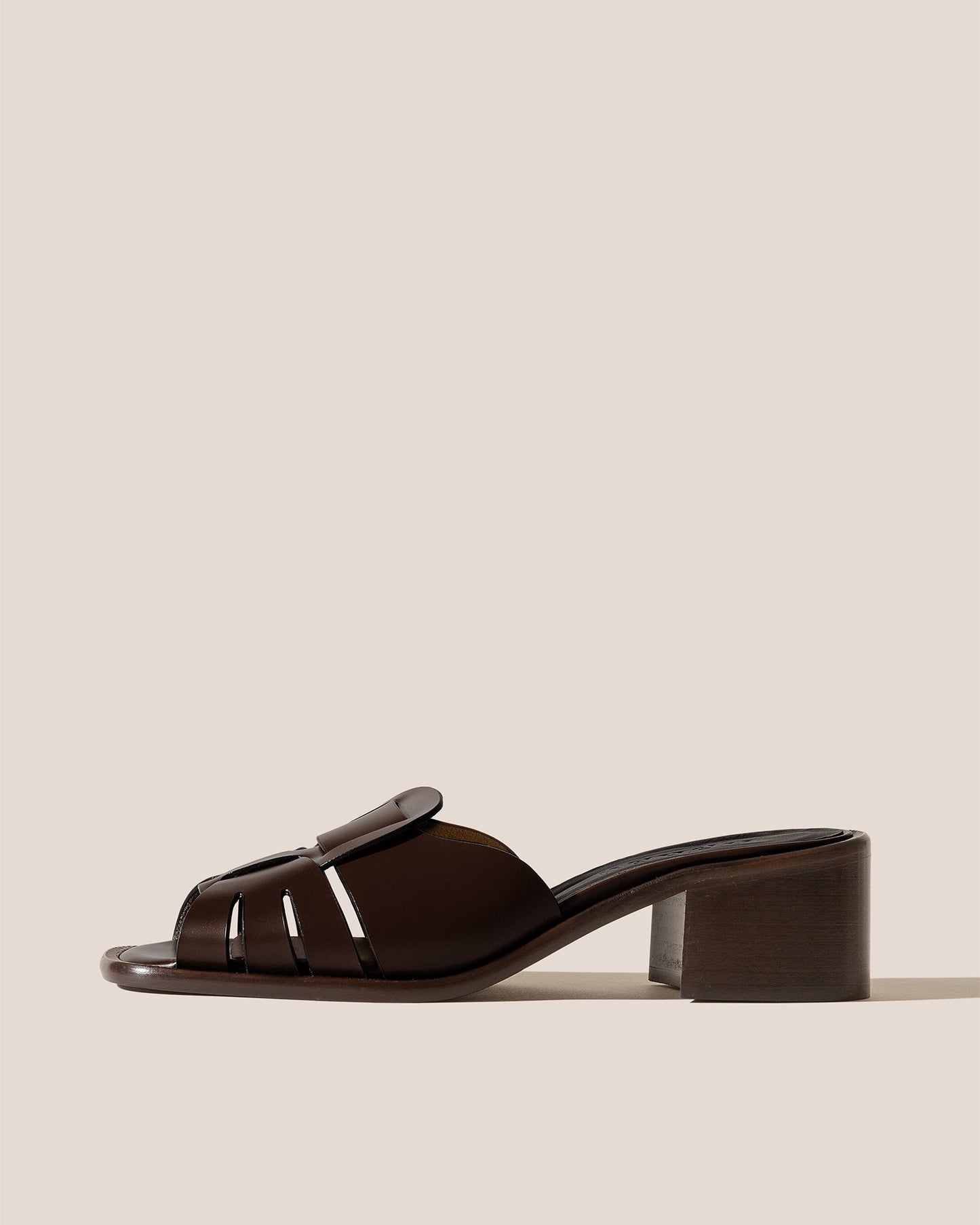 Hereu ANCORA SQUARED HEELED SLIDE - Heeled Fisherman Slide