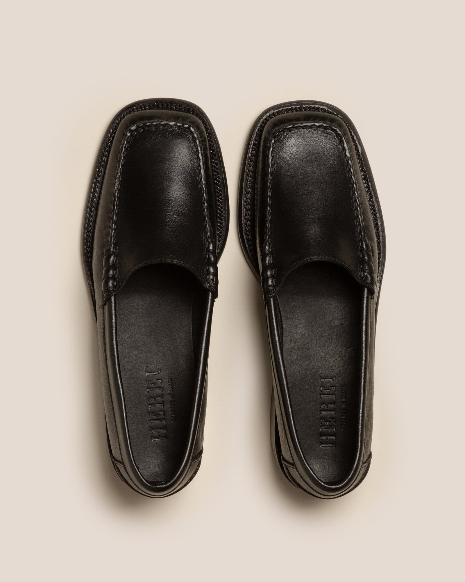 Hereu SALA - Square-Toe Low-Heeled Pump