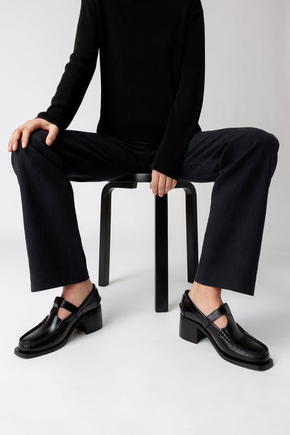 Hereu ALBER HEELED - T-Bar Loafer