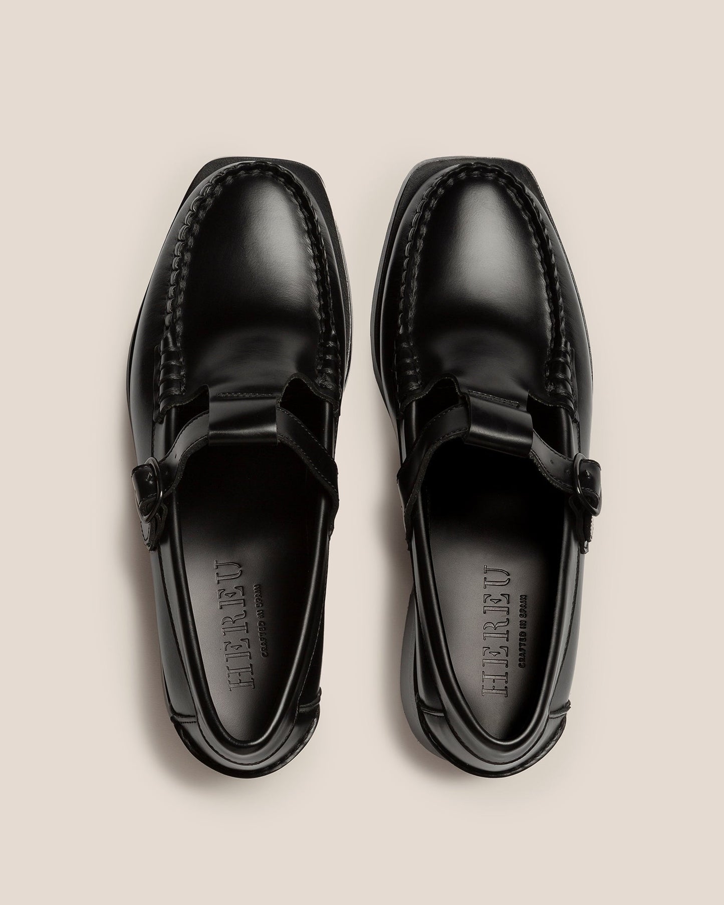 Hereu ALBER HEELED - T-Bar Loafer