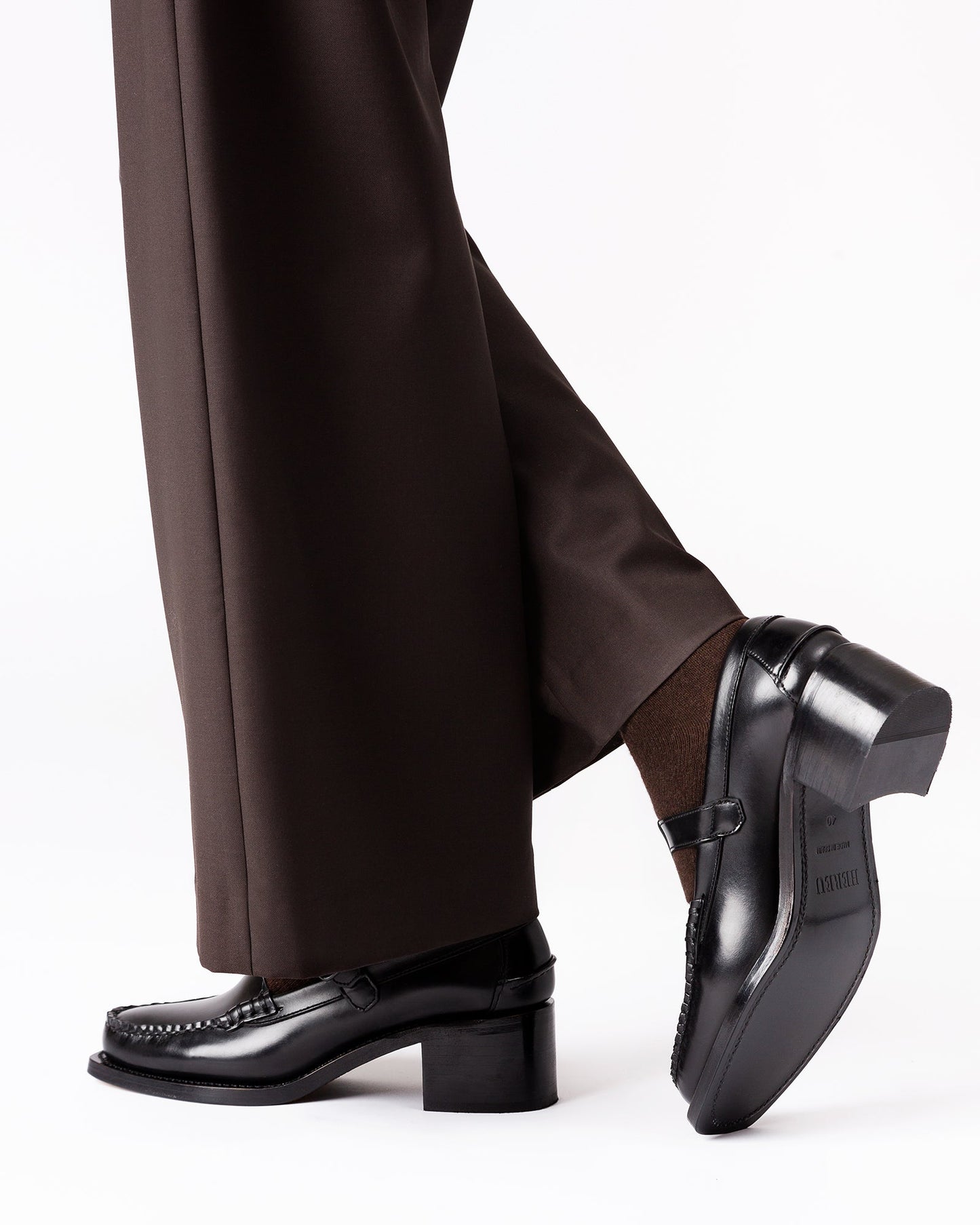 Hereu ALBER HEELED - T-Bar Loafer