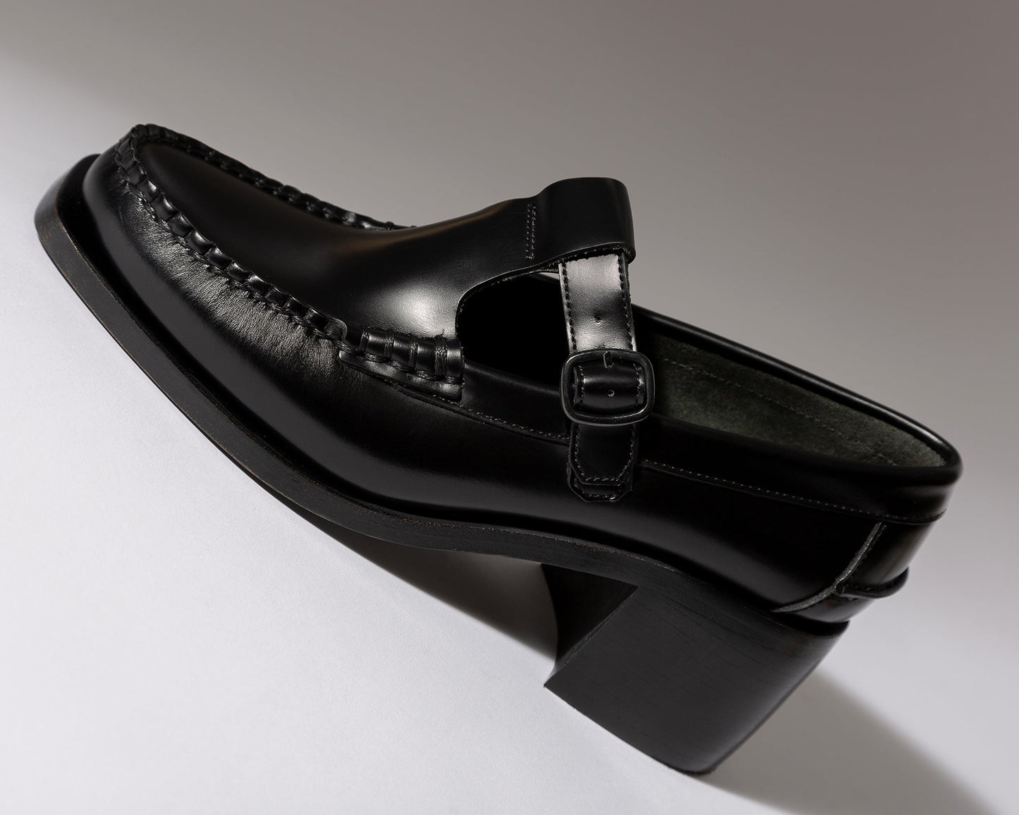 Hereu ALBER HEELED - T-Bar Loafer