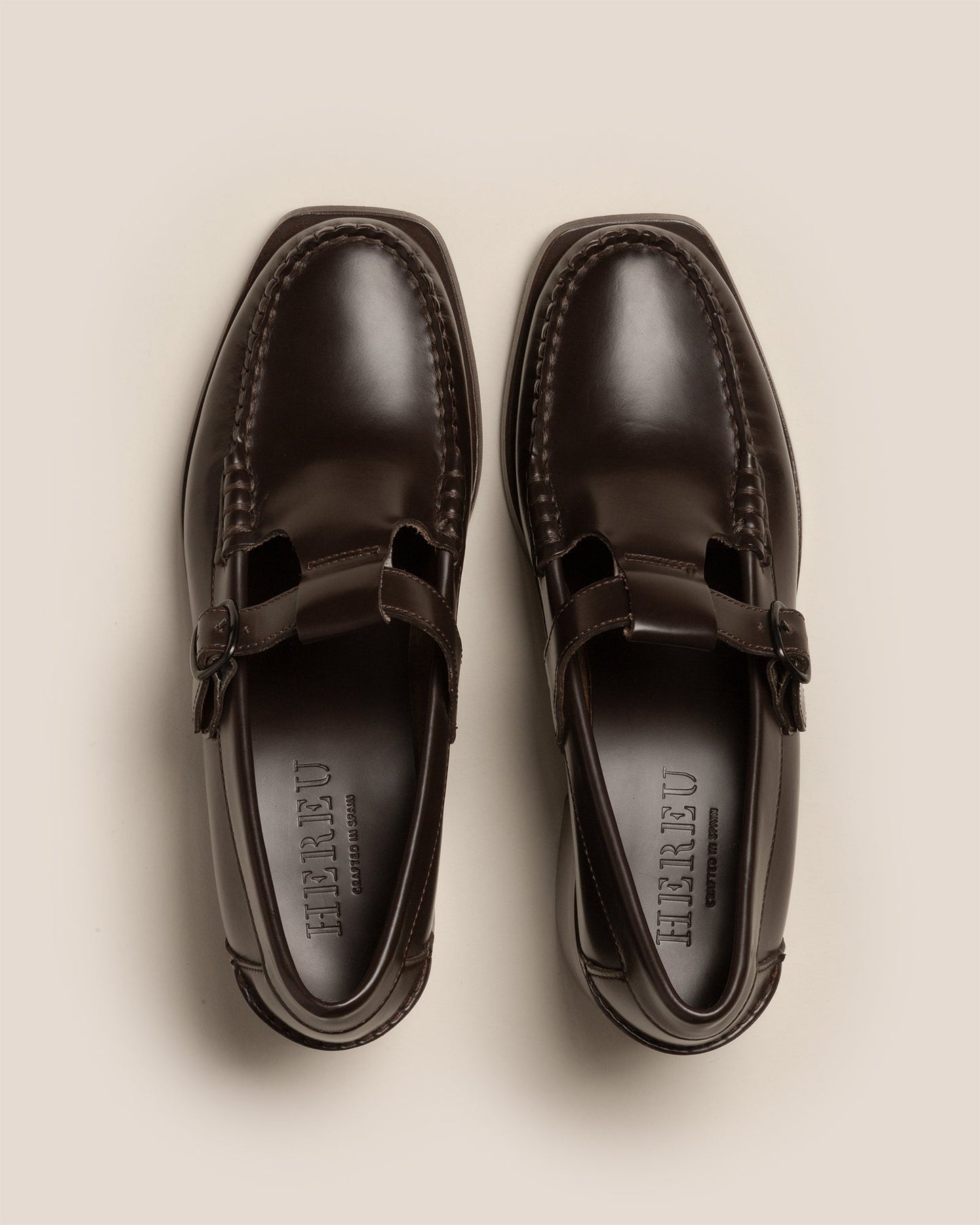 Hereu ALBER HEELED - T-Bar Loafer