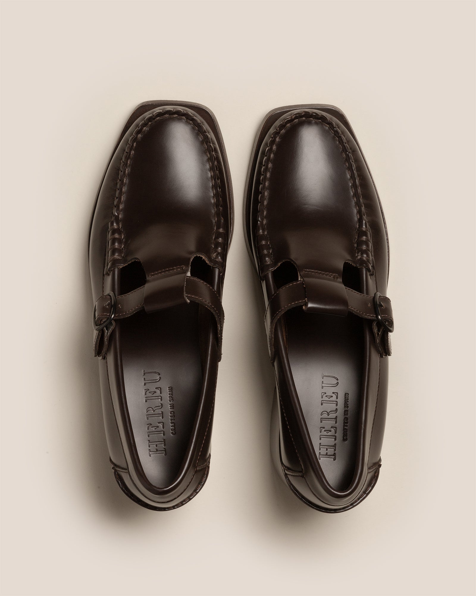 Hereu ALBER HEELED - T-Bar Loafer