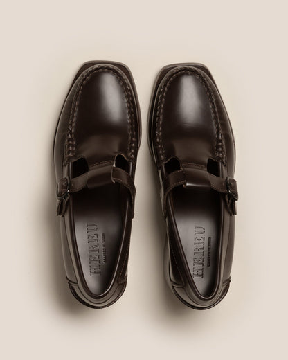 Hereu ALBER HEELED - T-Bar Loafer