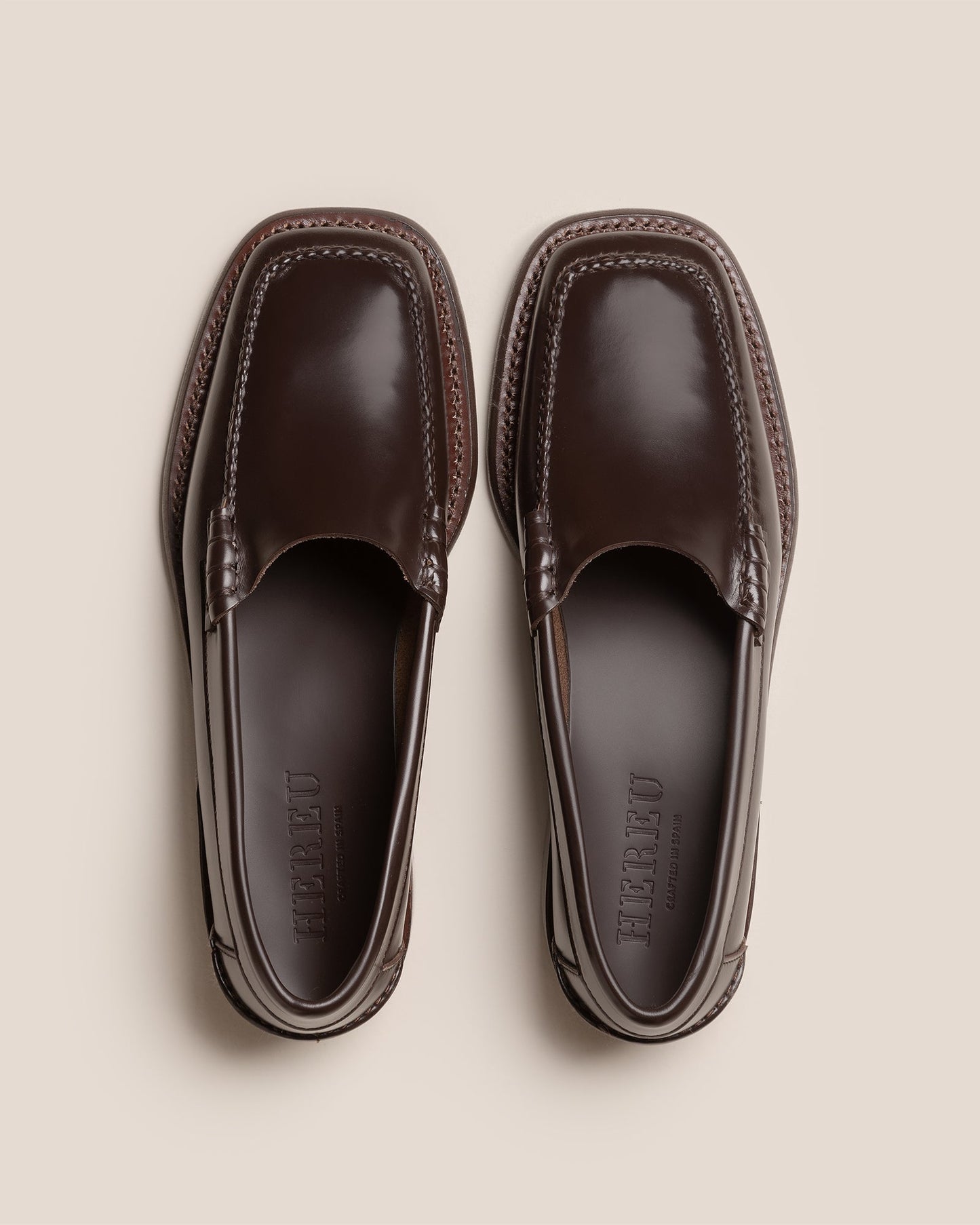 Hereu SALA - Square-Toe Low-Heeled Pump