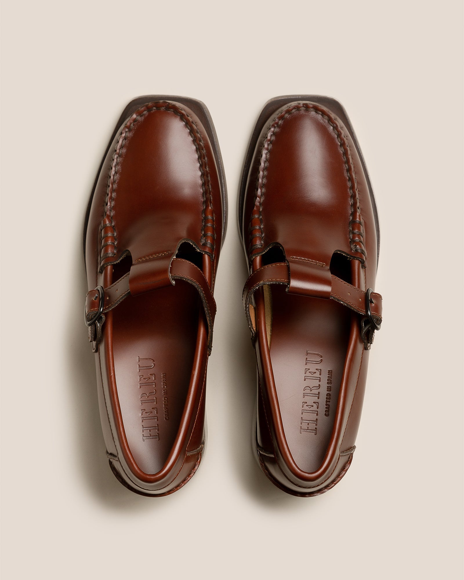 Hereu ALBER HEELED - T-Bar Loafer