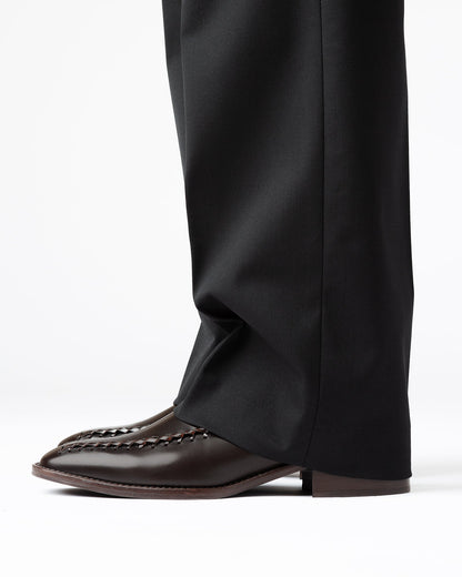 Hereu METLA POLISHED - Almond Toe Mid Calf Boot