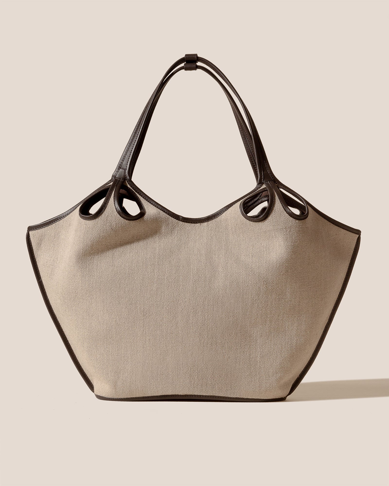 Hereu ESCALA LINEN - Cut-Out Tote Bag