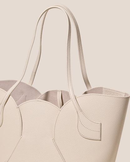 Hereu SEPAL S GRAINY - Tulip Shape Zipped Tote Bag