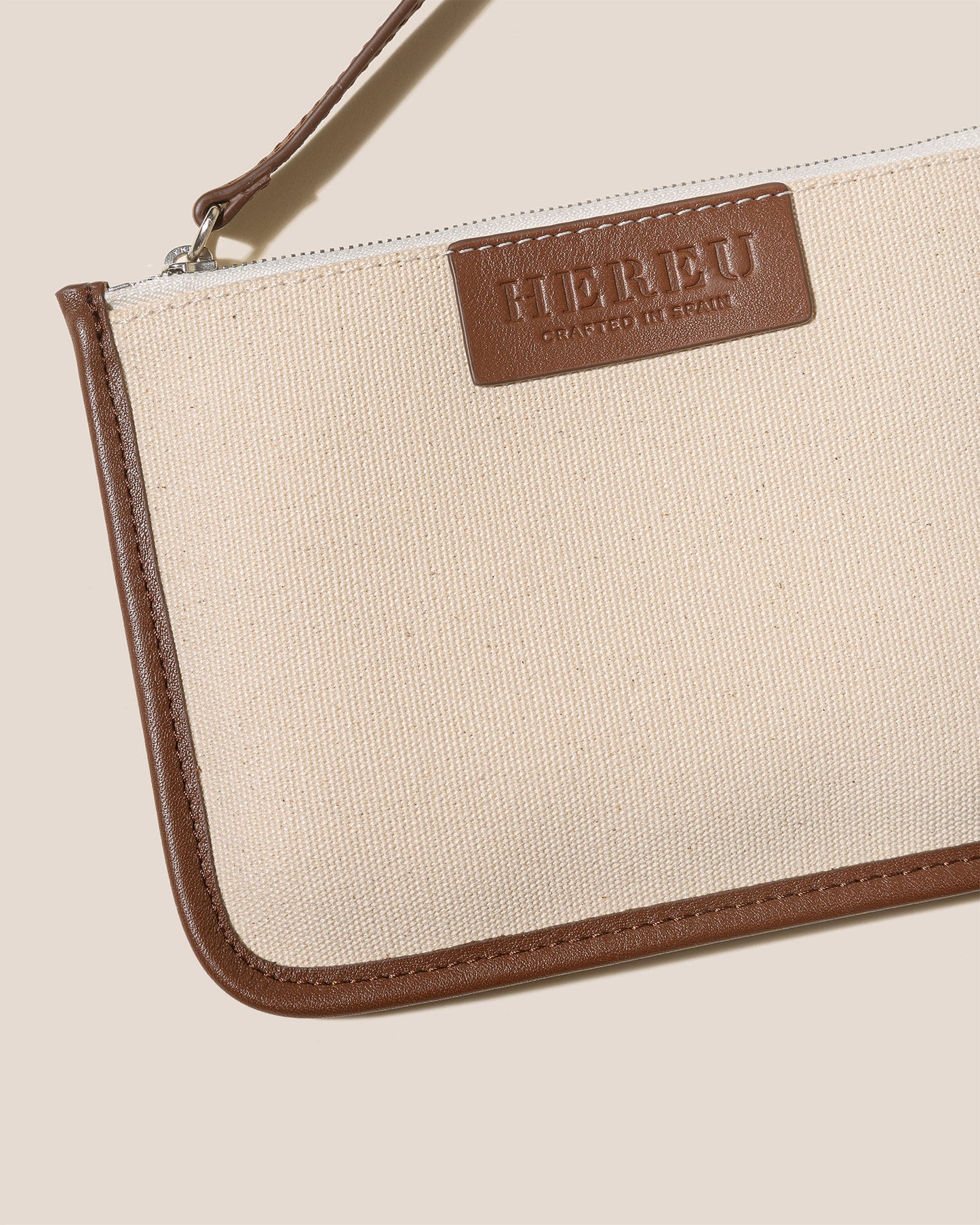 Hereu CALELLA - Leather-trimmed Organic Cotton Tote Bag