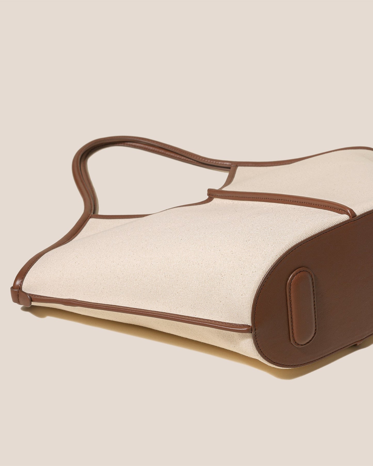 Hereu CALELLA - Leather-trimmed Organic Cotton Tote Bag