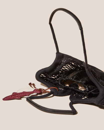 Hereu CALELLA FILT S CHARM - Knitted Cotton Net Bag