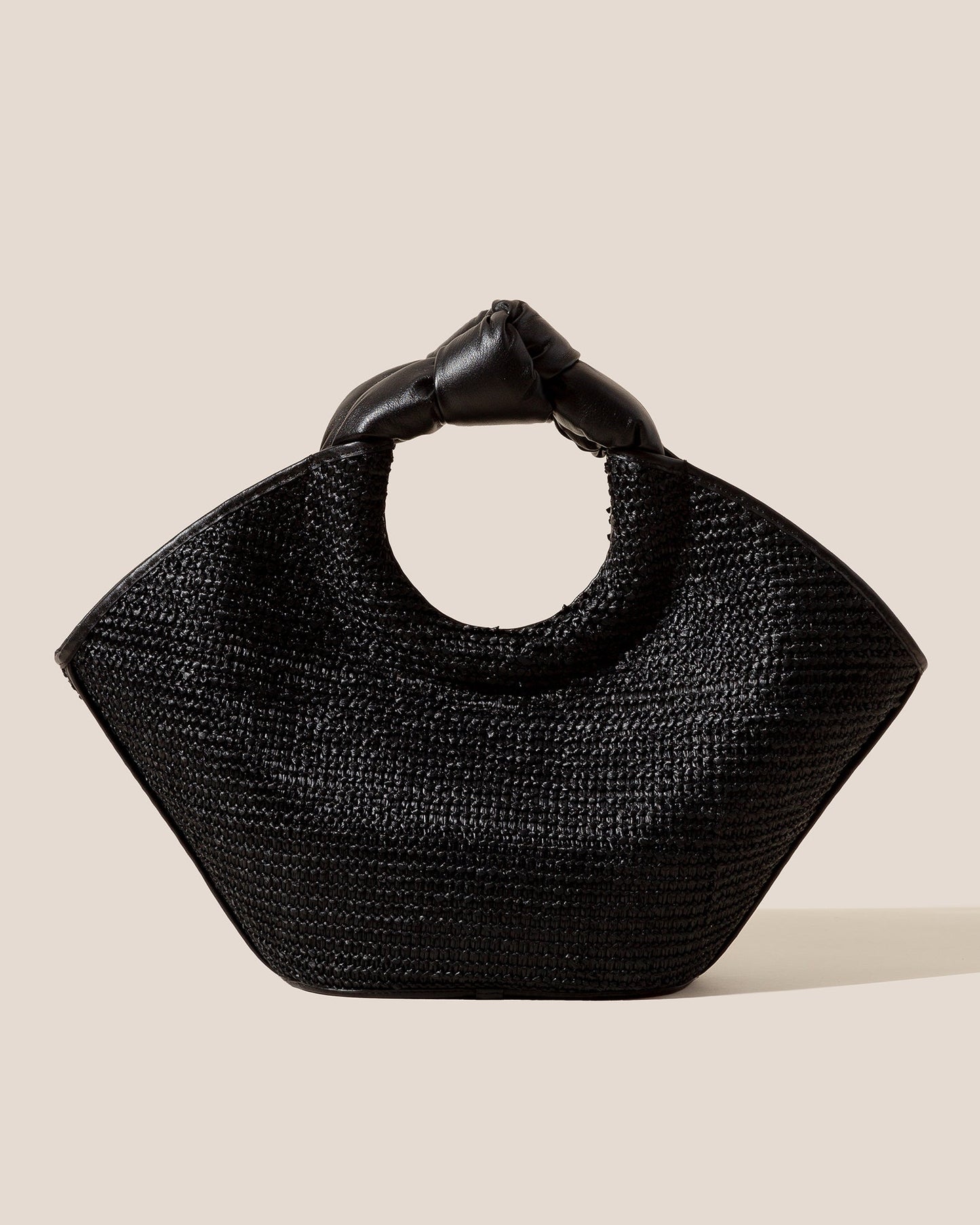 Hereu CASTELL RAFFIA - Knotted-handle Tote Bag
