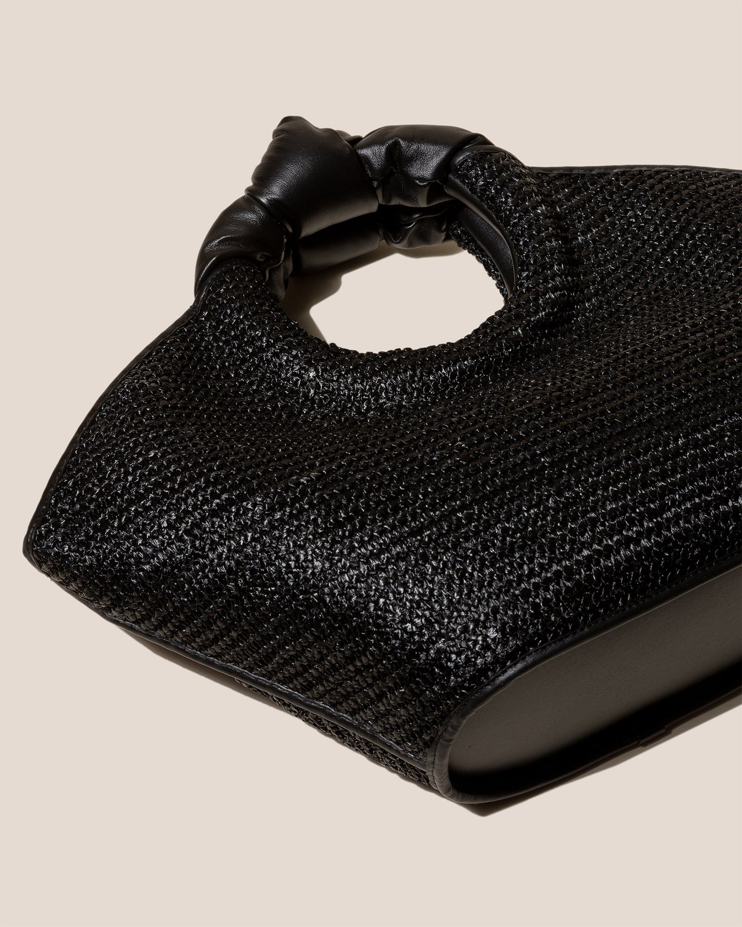 Hereu CASTELL RAFFIA - Knotted-handle Tote Bag