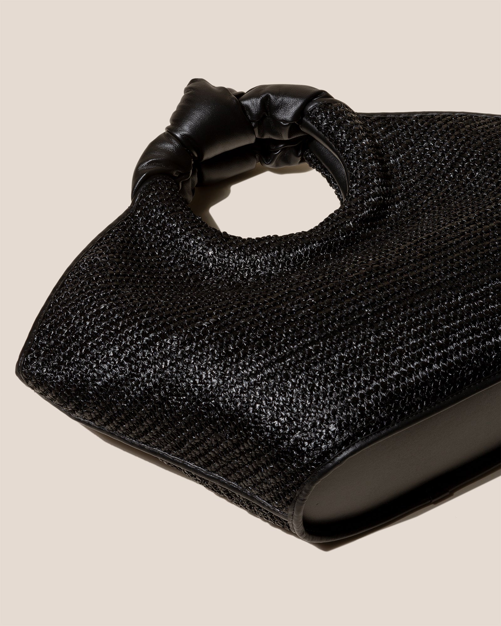 Hereu CASTELL RAFFIA - Knotted-handle Tote Bag