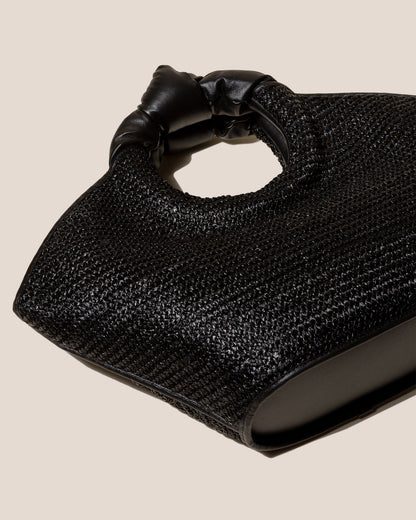Hereu CASTELL RAFFIA - Knotted-handle Tote Bag