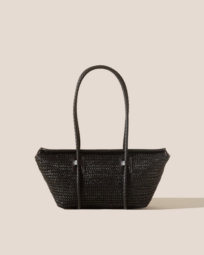 Hereu FORNA RAFFIA - Leather Framed Shoulder Bag